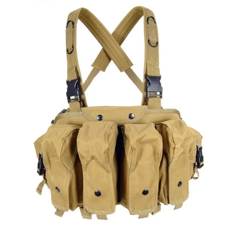 Chest Rig AK47 MOLLE - Poches multifonctions - BLACKBEARD OUTDOOR INDUSTRIES