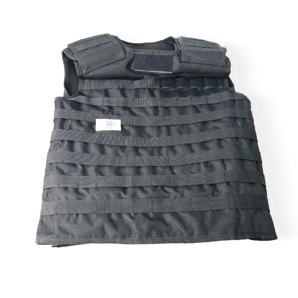 Gilet Tactique MOLLE Ajustable – Oxford Haute Densité, Bandes Réfléchissantes, Détachement Rapide | Airsoft, Sécurité