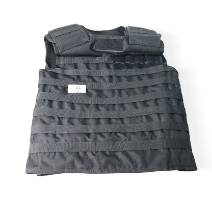 Gilet Tactique MOLLE Ajustable – Oxford Haute Densité, Bandes Réfléchissantes, Détachement Rapide | Airsoft, Sécurité