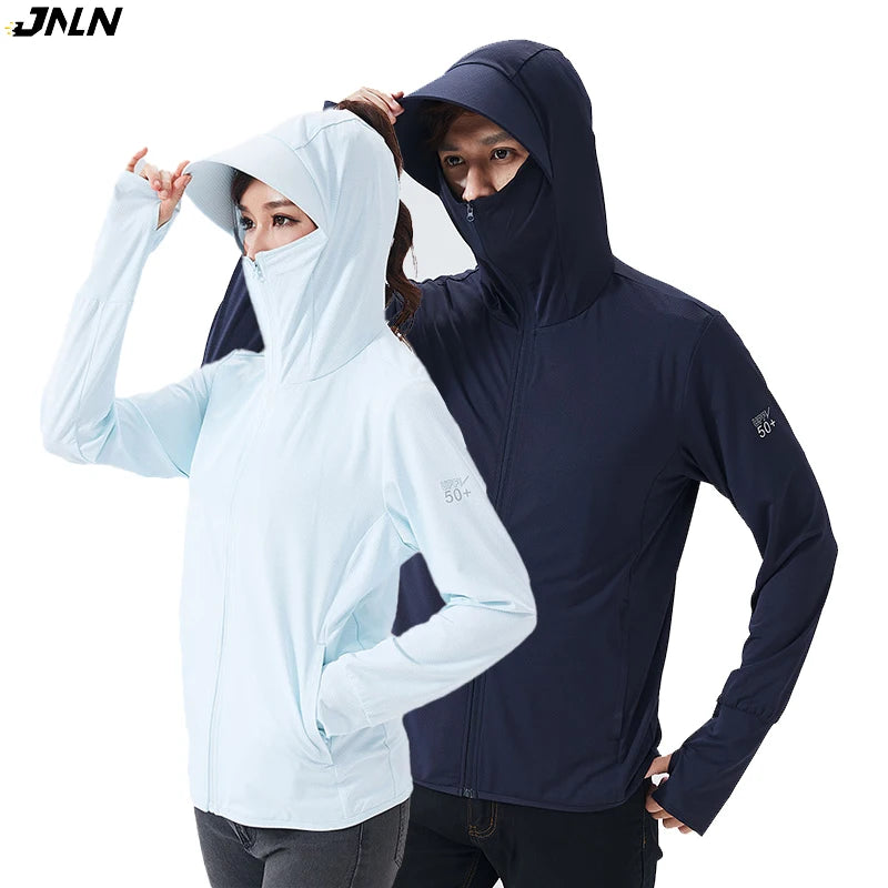 Veste Anti-UV Unisexe à Séchage Rapide | Veste Légère Outdoor à Capuche – Modèle LNGXO - BLACKBEARD OUTDOOR INDUSTRIES