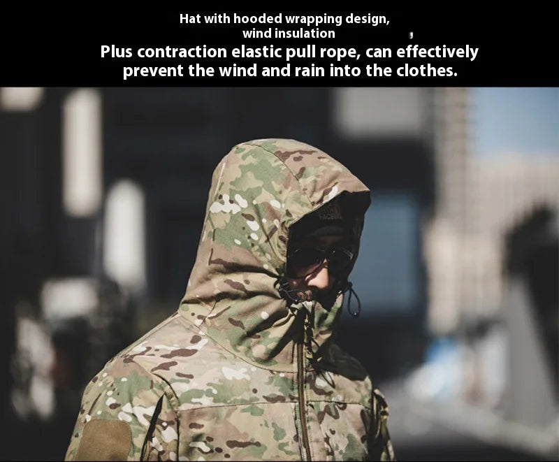 Veste Tactique M65 Camouflage – Veste Hiver Outdoor Homme Résistante et Thermique - BLACKBEARD OUTDOOR INDUSTRIES