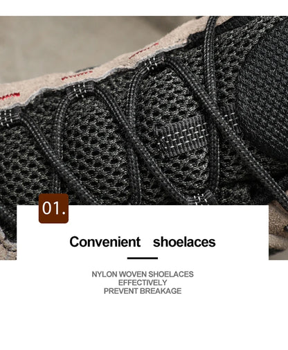 Chaussures de Randonnée Homme HIKEUP – Respirantes, Antidérapantes, Splashproof – Trekking, Chasse, Escalade - BLACKBEARD OUTDOOR INDUSTRIES