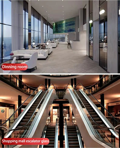 Film de Sécurité Transparent pour Fenêtres – Film Anti-Éclats et Tempéré BLACKBEARD OUTDOOR INDUSTRIES