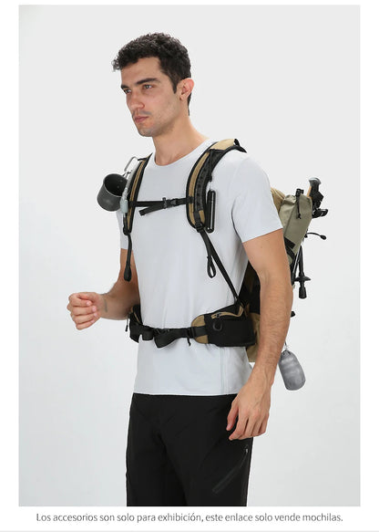 Sac à Dos de Randonnée 35L – Imperméable avec Housse de Pluie Intégrée | Mixte Homme/Femme - BLACKBEARD OUTDOOR INDUSTRIES