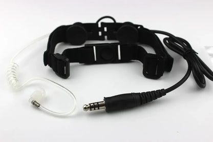 Micro-casque Z-Tac Throat Mic – Laryngophone, Acoustique Discrète, CS / Radio / Surveillance - BLACKBEARD OUTDOOR INDUSTRIES