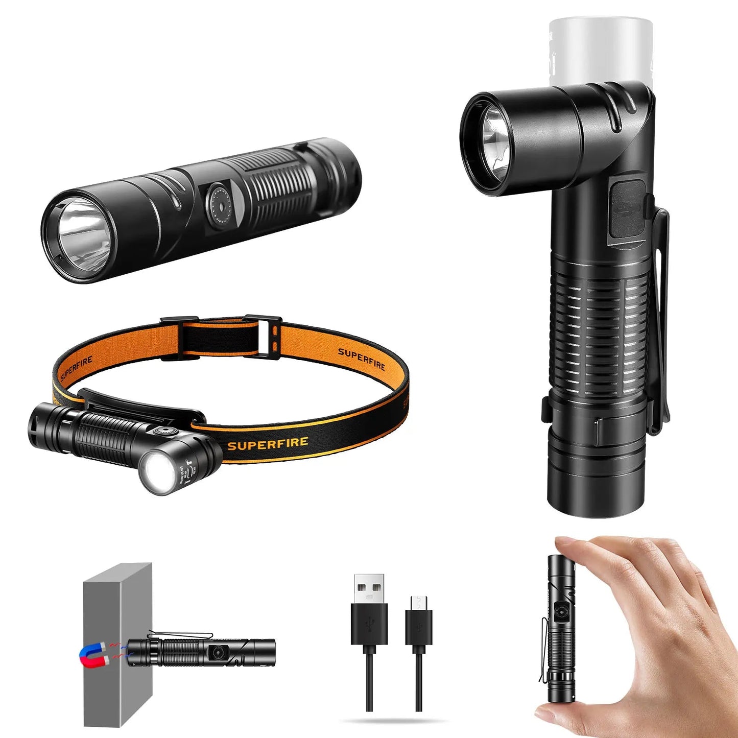 SUPERFIRE G19-S LED COB Ma boutique