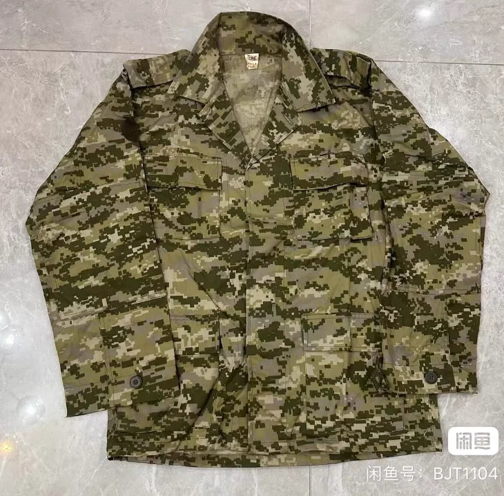 Uniforme yéménite camouflage vert – Ensemble veste et pantalon