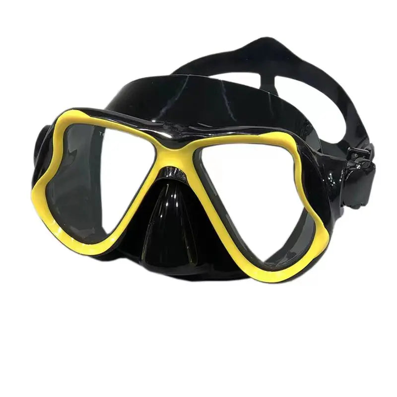 Masque de plongée et snorkeling adulte en verre trempé