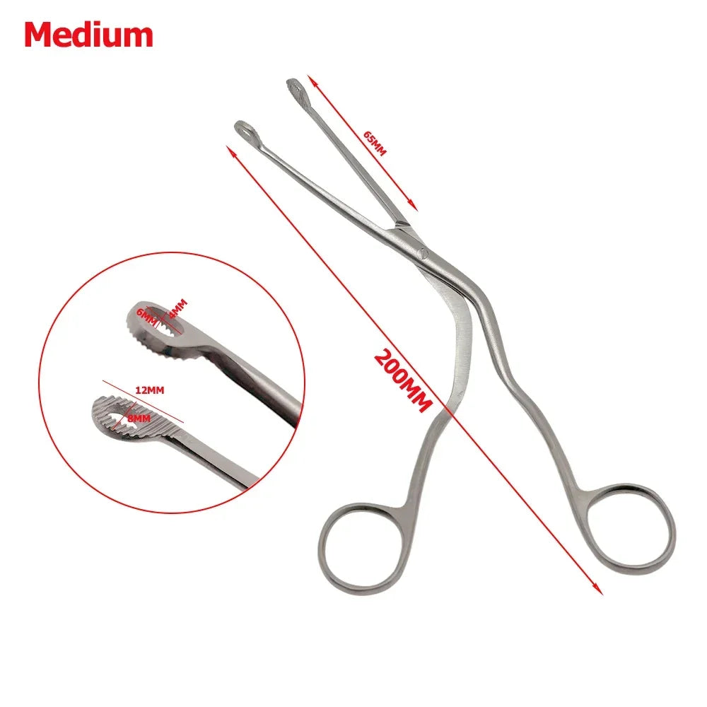 Pinces Magill Laryngées en Acier Inoxydable – Outil Chirurgical Précis pour Procédures Laryngées - BLACKBEARD OUTDOOR INDUSTRIES