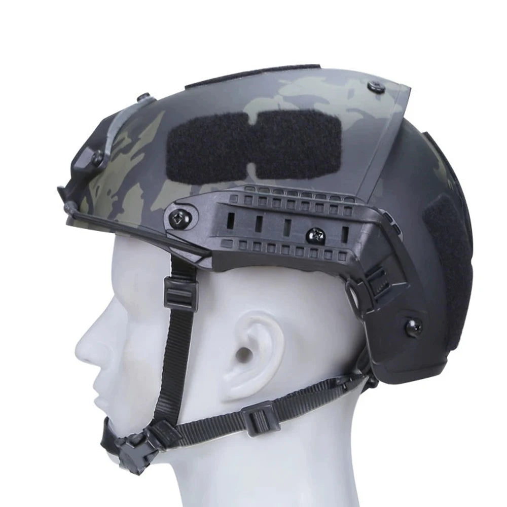 Casque tactique style AirFrame airsoft high cut ABS - BLACKBEARD OUTDOOR INDUSTRIES