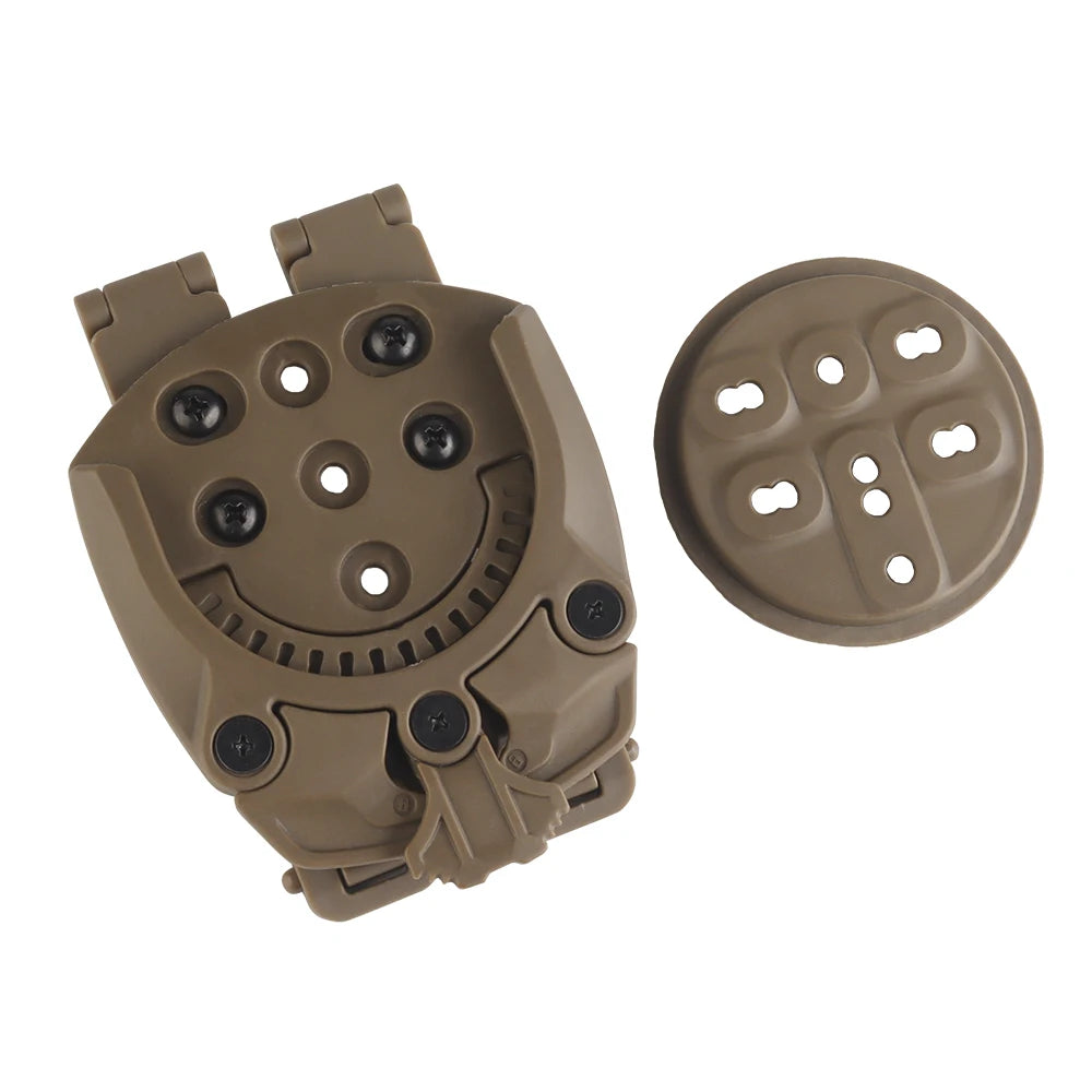 Adaptateur de Base Nylon 360° pour Support de Rotation MOLLE BLACKBEARD OUTDOOR INDUSTRIES