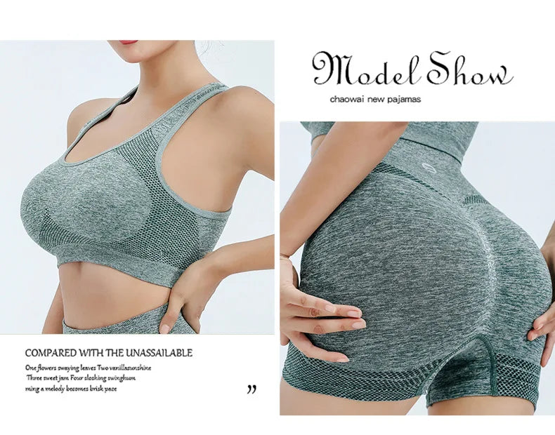 Brassière de Sport Femme – Push Up Respirante – Yoga, Fitness, Running – Débardeur de Sport Sans Armature - BLACKBEARD OUTDOOR INDUSTRIES