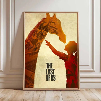 Poster The Last of Us Autocollant Imperméable – Décoration Murale Gaming | Style Esthétique, Sans Cadre | 10x15 à 50x70 cm