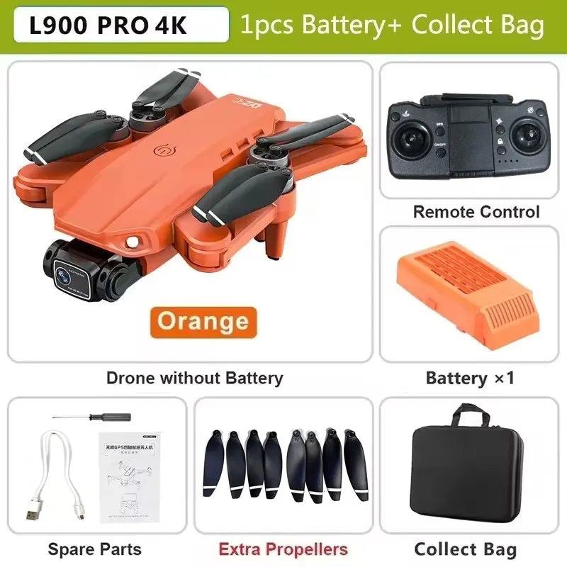 🚁 Drone L900 Pro 4K GPS – Caméra HD, Pliable, Facile à Utiliser Ma boutique