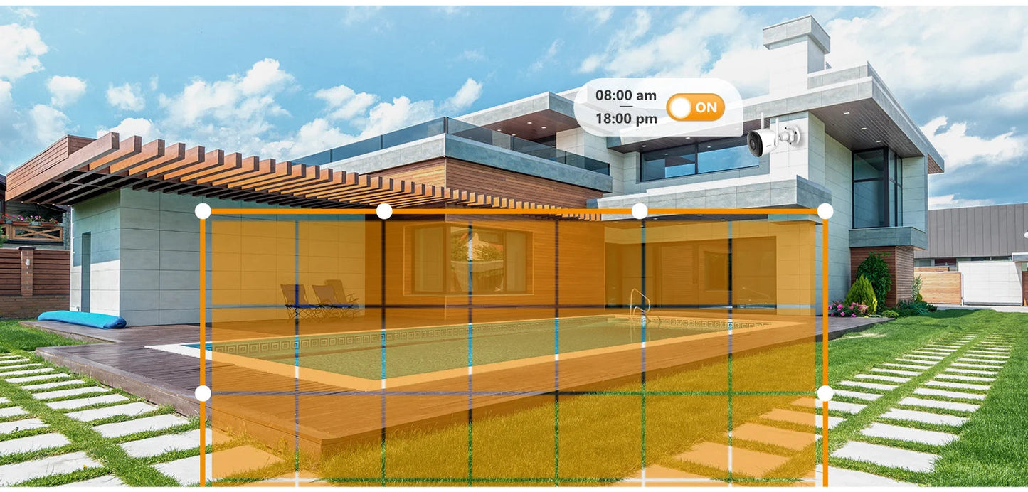 Lot de 3 Caméras IMOU Bullet 2C 4MP – Caméra WiFi Extérieure avec Détection Humaine IA, Vision Nocturne 30m & Étanchéité IP67 Ma boutique