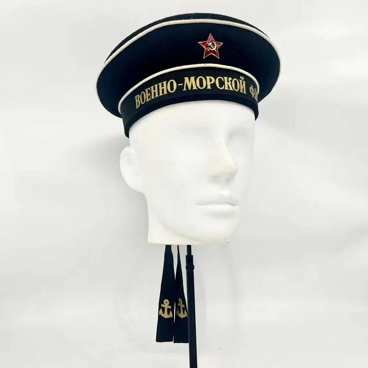 Casquette Marin Russe Style Marine Soviétique – Chapeau Matelot URSS Homme Printemps/Été - BLACKBEARD OUTDOOR INDUSTRIES