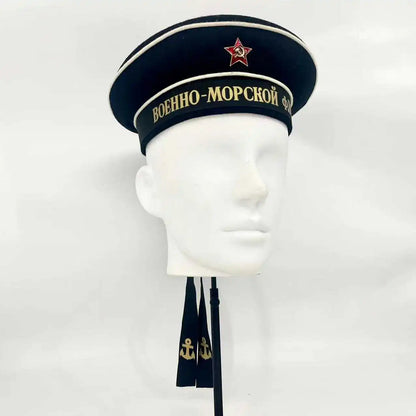 Casquette Marin Russe Style Marine Soviétique – Chapeau Matelot URSS Homme Printemps/Été - BLACKBEARD OUTDOOR INDUSTRIES