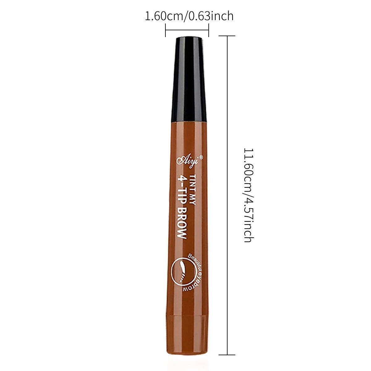 4 fork microblading eyebrow pencil waterproof eyebrow pencil natural long-lasting eyebrow makeup five colors BLACKBEARD OUTDOOR INDUSTRIES