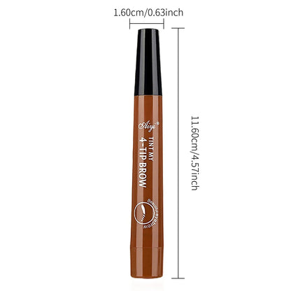 4 fork microblading eyebrow pencil waterproof eyebrow pencil natural long-lasting eyebrow makeup five colors BLACKBEARD OUTDOOR INDUSTRIES