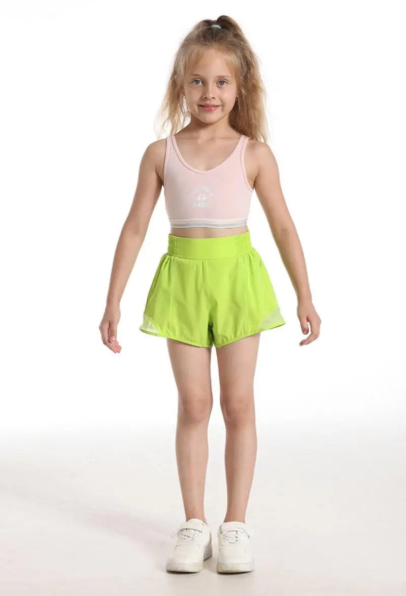 short de sport fille polyester Drytech Ma boutique