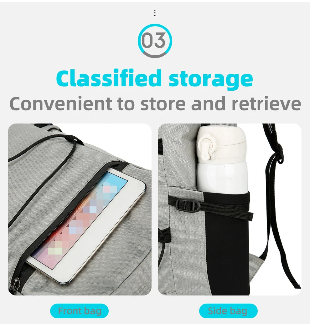 Sac à Dos Pliable Ultraléger – Sac à Dos Outdoor Polyvalent pour Randonnée, Escalade & Voyage - BLACKBEARD OUTDOOR INDUSTRIES