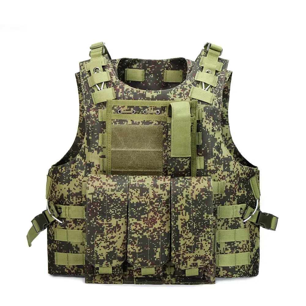 Gilet porte-plaques tactique MOLLE WOLF ENEMY
