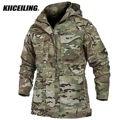 Veste Tactique M65 Multicam – KIICEILING Imperméable, Coupe-Vent, Camouflage Militaire | Hommes & Femmes - BLACKBEARD OUTDOOR INDUSTRIES