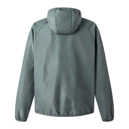 Veste coupe-vent femme UPF 50+ déperlante et pliable, randonnée
