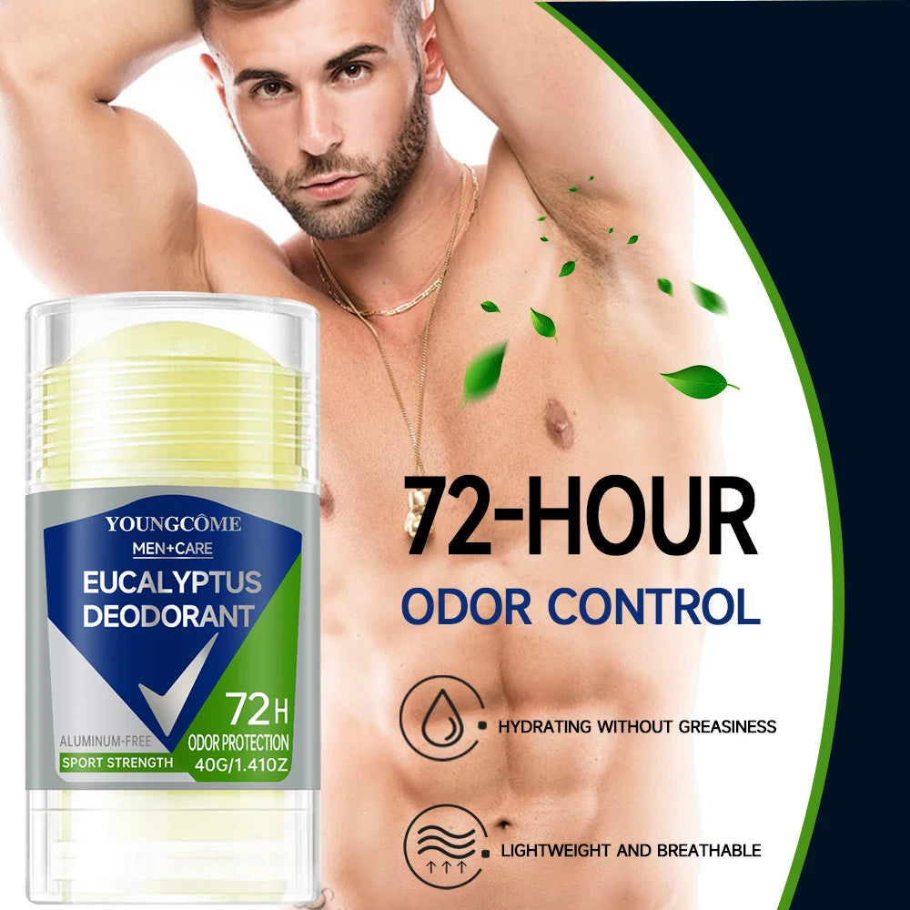 Déodorant Roll-on pour Hommes – Anti-transpiration, Anti-odeurs, Séchage Rapide (40g) - BLACKBEARD OUTDOOR INDUSTRIES