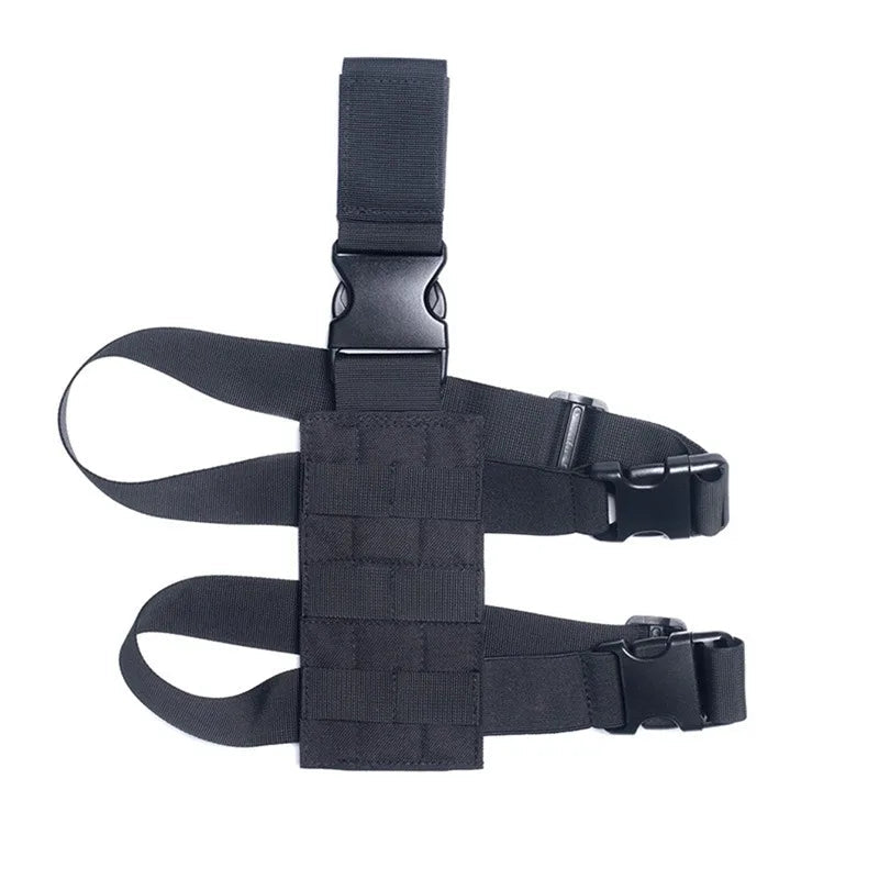 Holster de Cuisse MOLLE Universel – Plateforme de Support Tactique pour Pistolet, Réglable, Idéal pour Chasse, Paintball et Activités de Terrain BLACKBEARD OUTDOOR INDUSTRIES