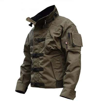 Veste Tactique Militaire de Haute Qualité - Veste Homme Imperméable, Résistante à l'Usure et Multi-poches pour Randonnée et Activités Extérieures BLACKBEARD OUTDOOR INDUSTRIES