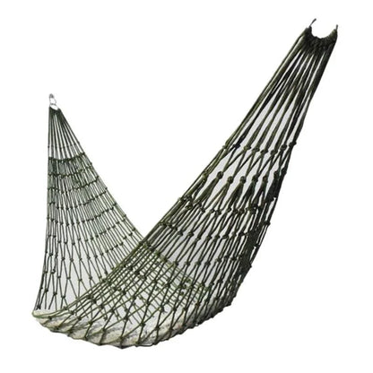 Hamac Filet en Nylon avec Cordes - Lit Suspendu Portable pour Camping et Jardin