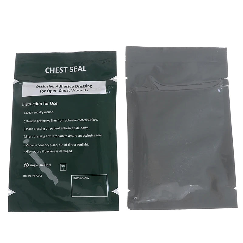 Pansement thoracique occlusif avec ou sans évent