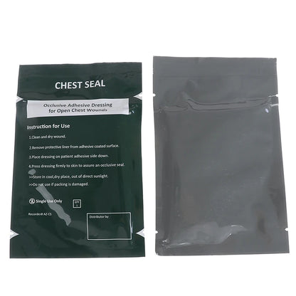 Pansement thoracique occlusif avec ou sans évent