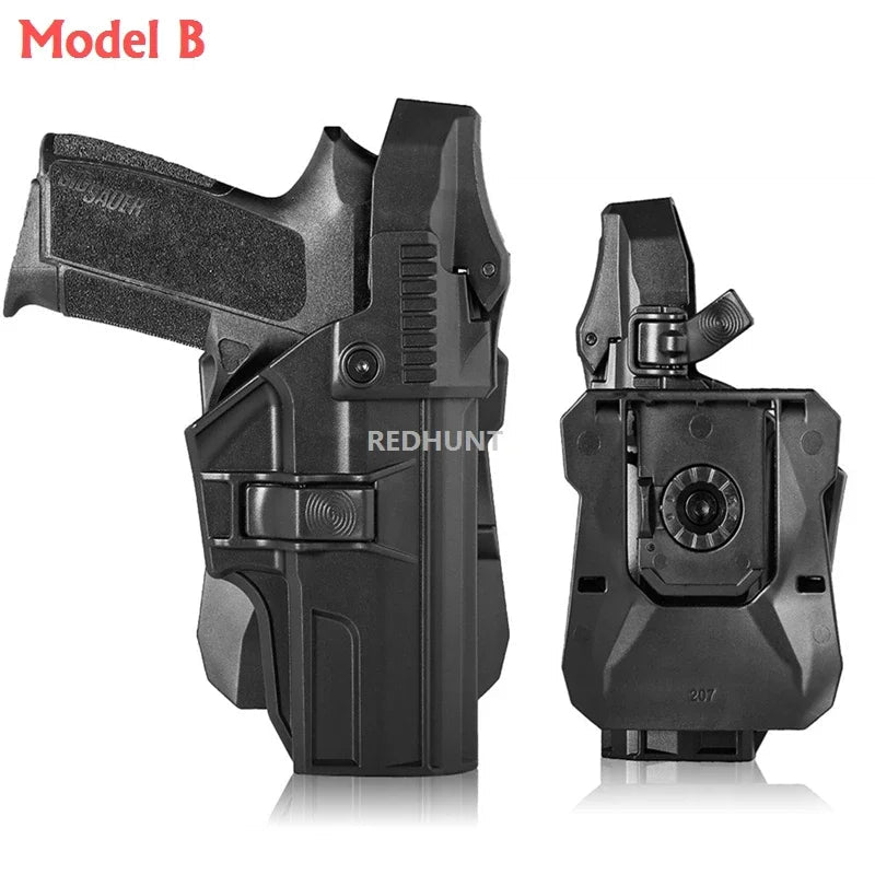 Holster Tactique de Ceinture pour SP2022 – Support de Pistolet avec Système de Port Multiple pour Chasse et Camping BLACKBEARD OUTDOOR INDUSTRIES