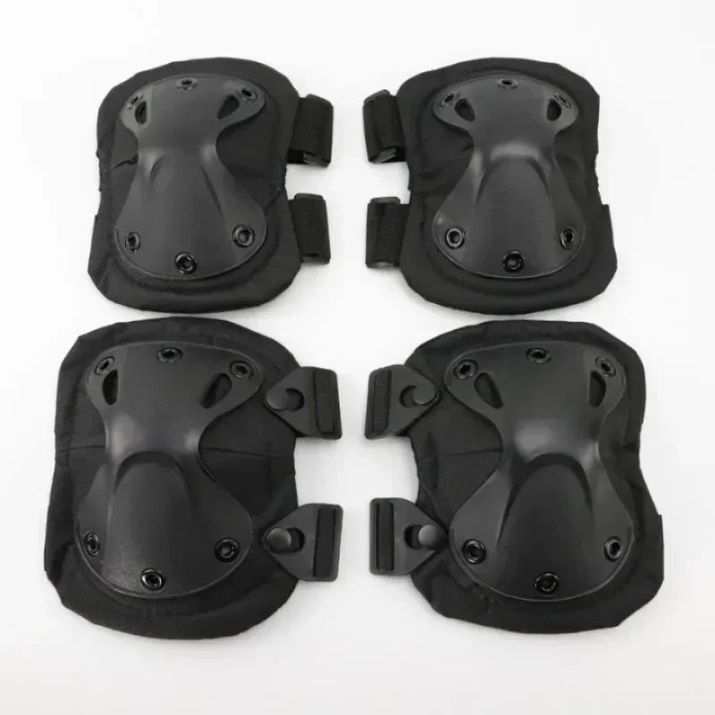 Set de Protection Tactique Outdoor – Genouillères et Coudières pour Vélo, Randonnée, Escalade et Sports de Plein Air - BLACKBEARD OUTDOOR INDUSTRIES