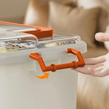 Boîte à Médicaments Portable Grande Capacité – Trousse de Premiers Secours Familiale avec Multi-Compartiments Ma boutique