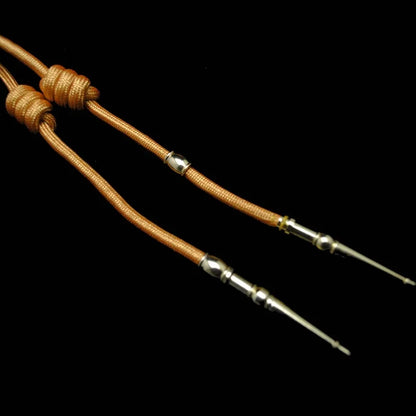 Aiguillette militaire dorée de cérémonie pour garde d'honneur et officier