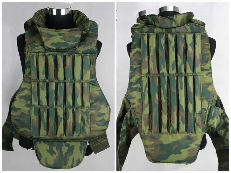 Gilet de Combat Réplique Russe 6B23-1 EMR – MOLLE Camouflage Airsoft & Tarkov