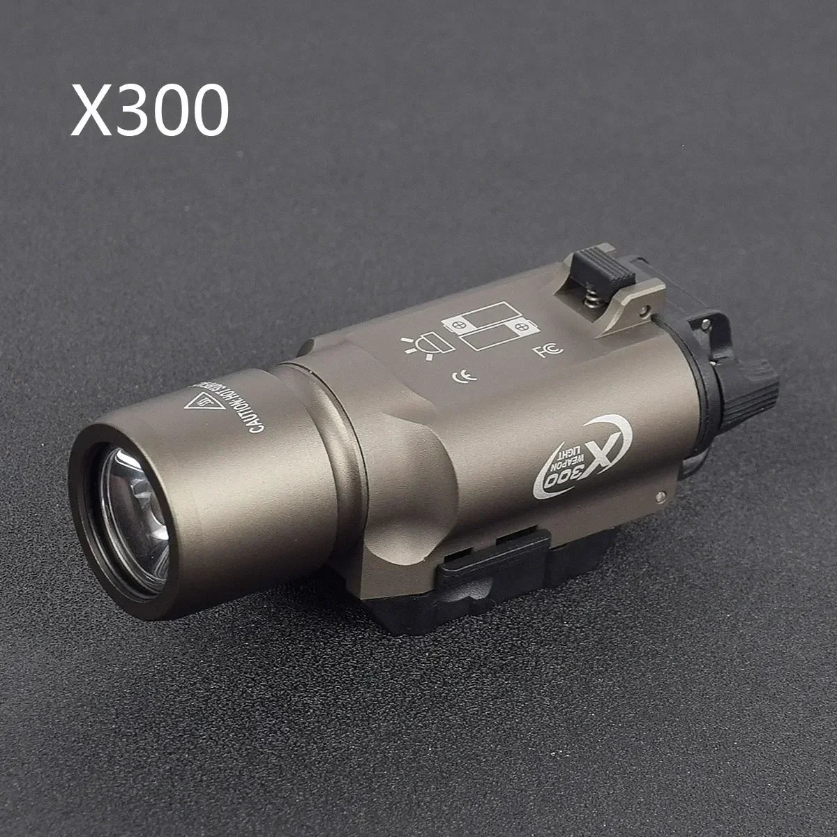 Lampe Tactique X300 Ultra / XH35 / X300V – LED Haute Puissance pour Rail 20mm - BLACKBEARD OUTDOOR INDUSTRIES