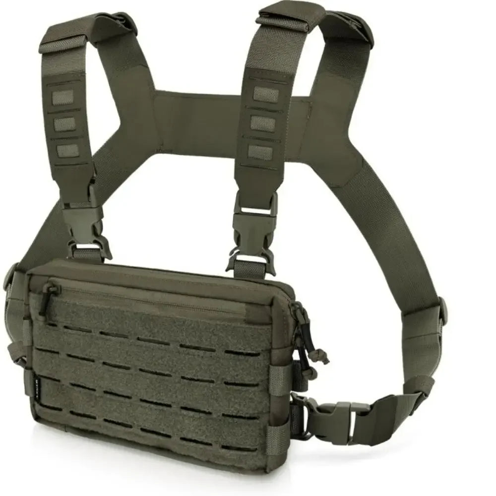 Sac de poitrine MOLLE en nylon 1000D, multi-poches, EDC, mixte