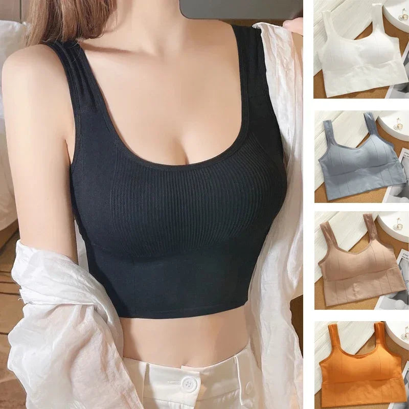 Brassière Sport Femme Respirante – Sans Coutures, Anti-Transpiration, Yoga & Fitness