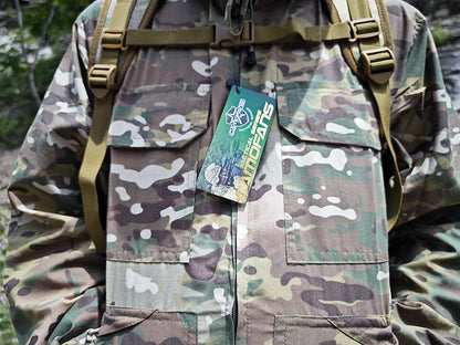 Tenue Camouflage Tactique Été – ATFG EMR White/Yellow Flower – Veste & Pantalon - BLACKBEARD OUTDOOR INDUSTRIES