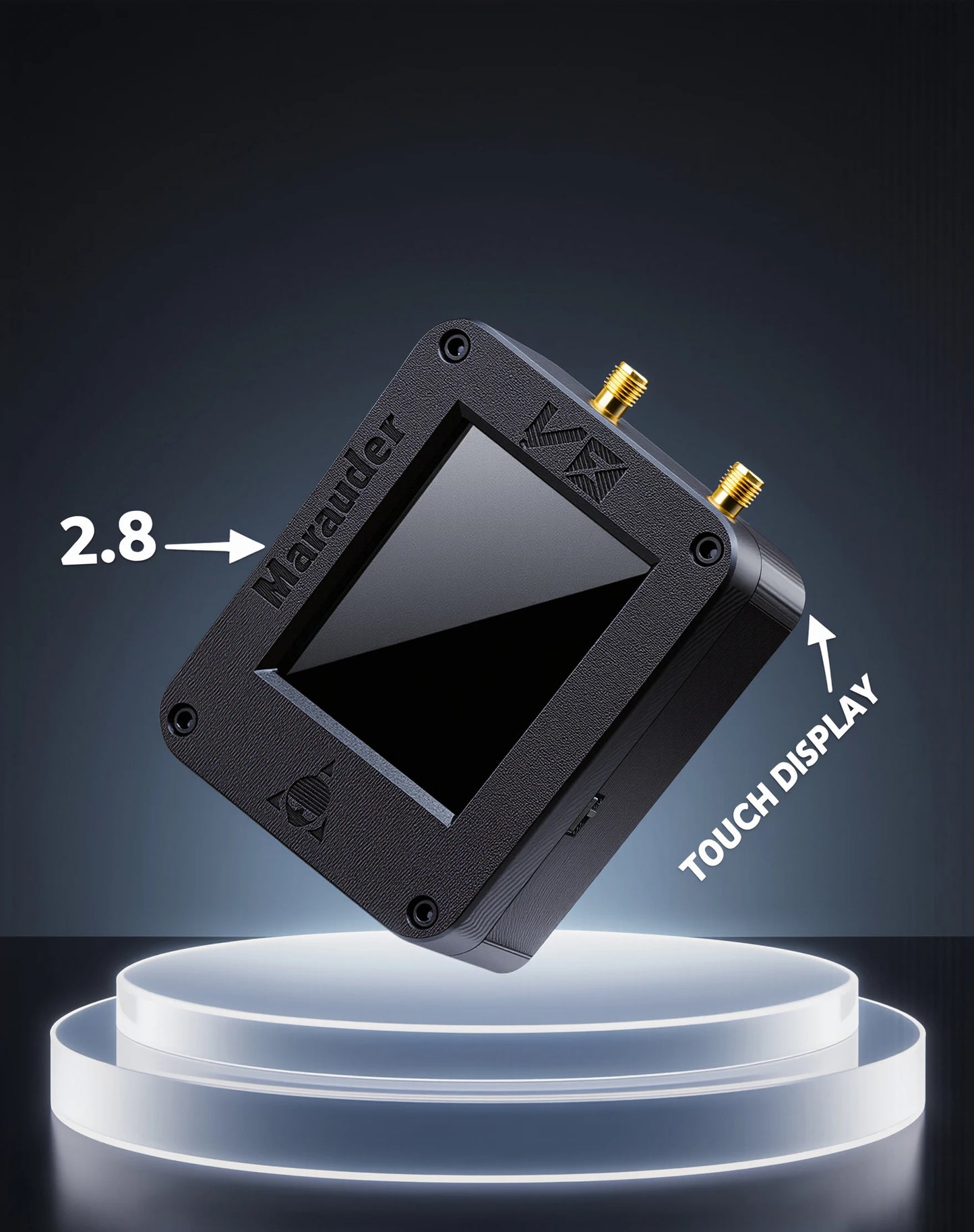 ESP32 Marauder V8 – ESP32-C5, Écran Tactile 2,8", WiFi 6 Dual-Band 2,4/5 GHz, Bluetooth 5, GPS Intégré