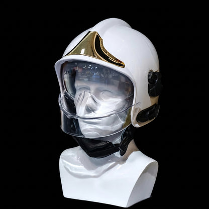 Casque de pompier type F1 – Noir, rouge ou jaune