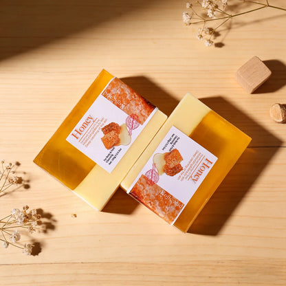 Savon bicolore au miel 100 g
