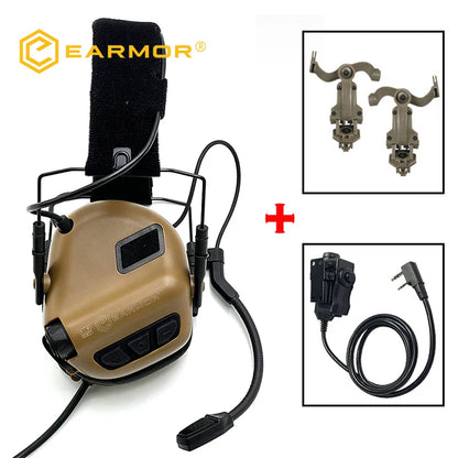 EARMOR M32 SE / MOD4 – Casque Électronique Tactique Anti-Bruit - BLACKBEARD OUTDOOR INDUSTRIES