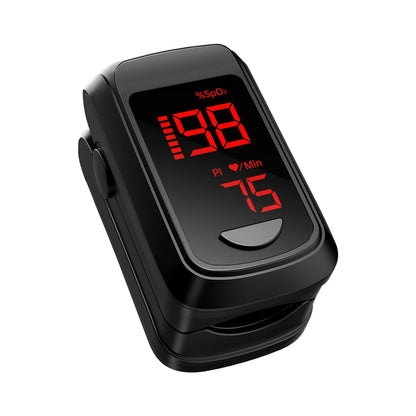 Oxymètre de Pouls Bluetooth au Doigt – Saturation SpO2, Fréquence Cardiaque & Index de Perfusion avec Appli
