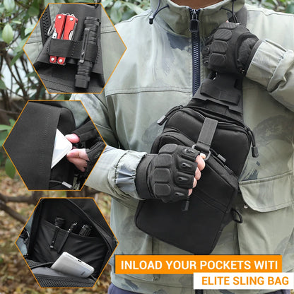 Sacoche holster pour arme de poing, police en civil