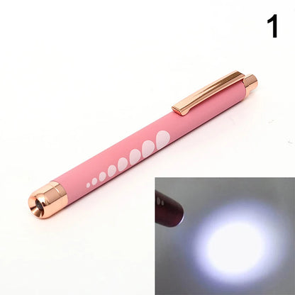 Stylo-Lampe Médical LED – Lampe de Poche Mini Infirmier & Médecin Lumière Blanche/Jaune